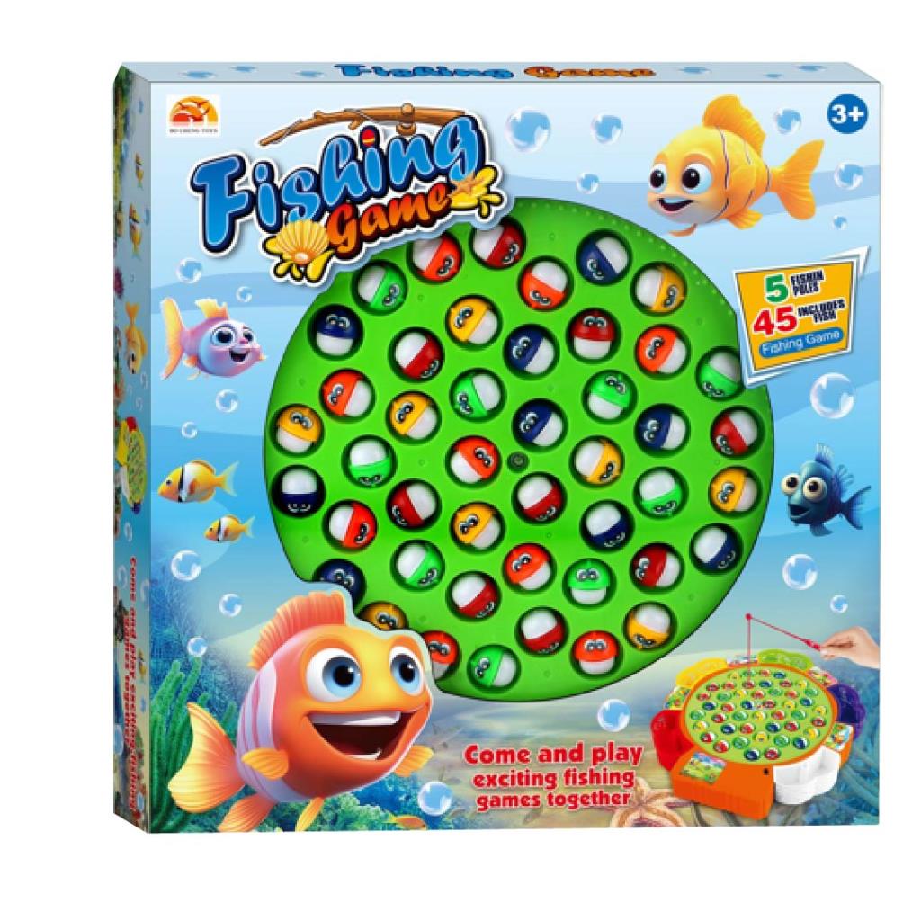 Magnetic Fishing Game – Rotating Fishing Board